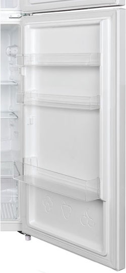 Candy Ψυγείο Δίπορτο 211lt Υ142.8xΠ54xΒ55.1εκ. Λευκό CDG1S514EW