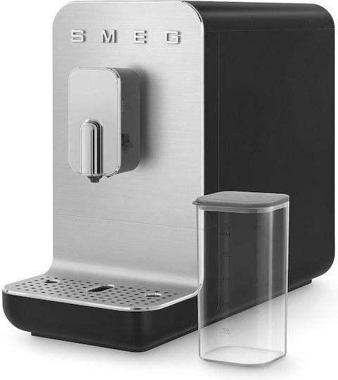 Smeg 1350W Налягане 19бар с мелачка Черна BCC13BLMEU