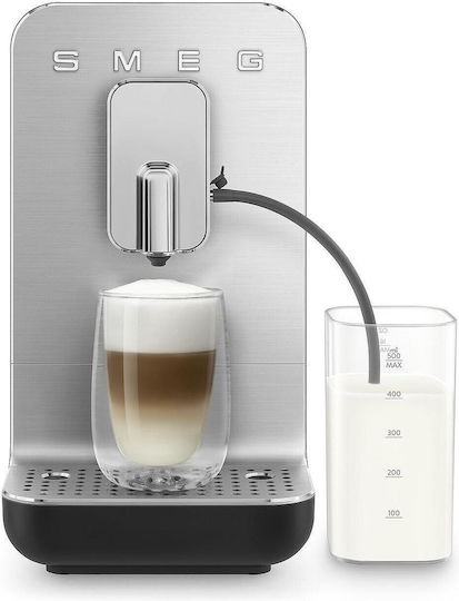 Smeg 1350W Налягане 19бар с мелачка Черна BCC13BLMEU
