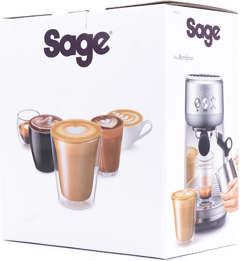 Sage Bambino Automatic Espresso Machine 1600W Pressure 15bar White