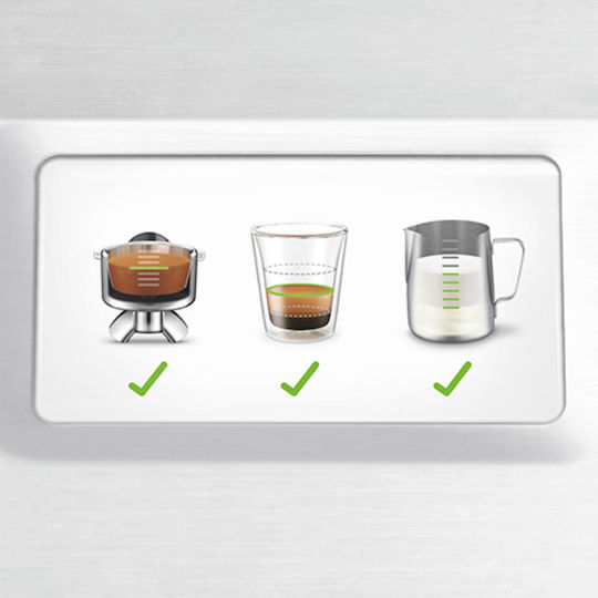 Sage Barista Touch Impress Automat de Espresso 1700W Presiune 15bar Black Truffle