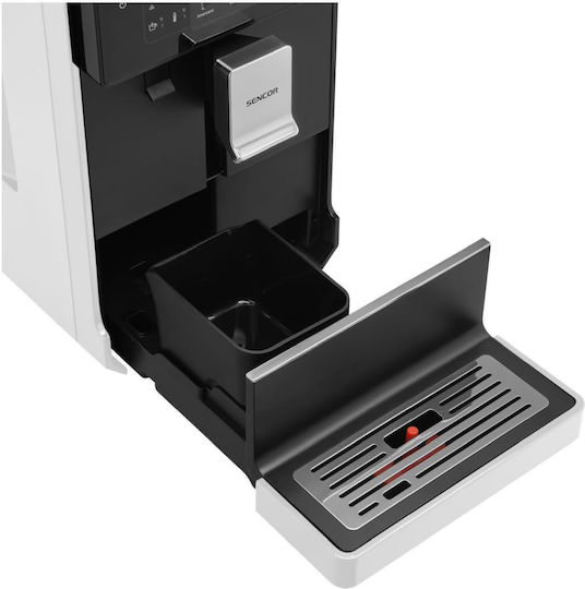 Sencor 1400W Налягане 19бар с мелачка Бяла SES 9301WH