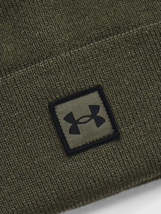 Halftime Beanie Unisex Σκούφος Πλεκτός σε Πράσινο χρώμα