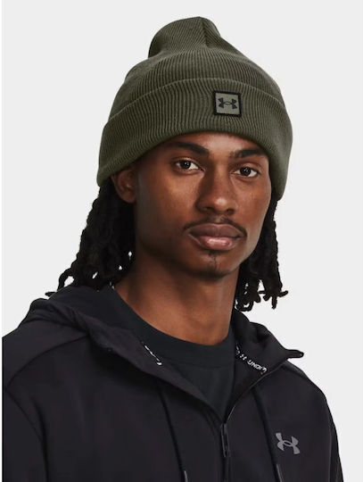 Halftime Beanie Unisex Beanie Knitted in Green color