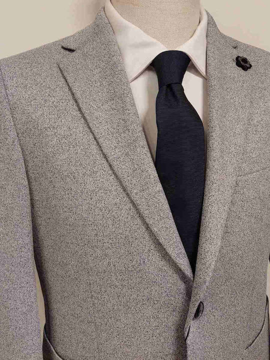 Monte Napoleone Men's Suit Jacket Grey