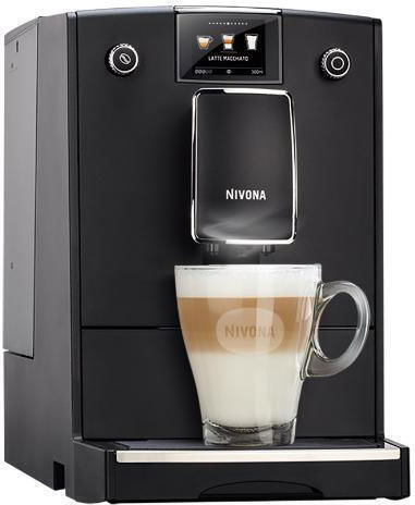 Nivona Caferomatica 756 Automatische Espressomaschine 1450W Druck 15bar mit Mahlwerk Schwarz
