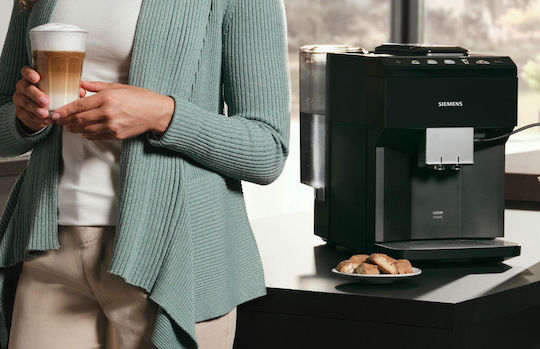 Siemens Eq.500 Automatic Espresso Coffee Machine 1500W Pressure 15bar with Grinder Black TP513R09