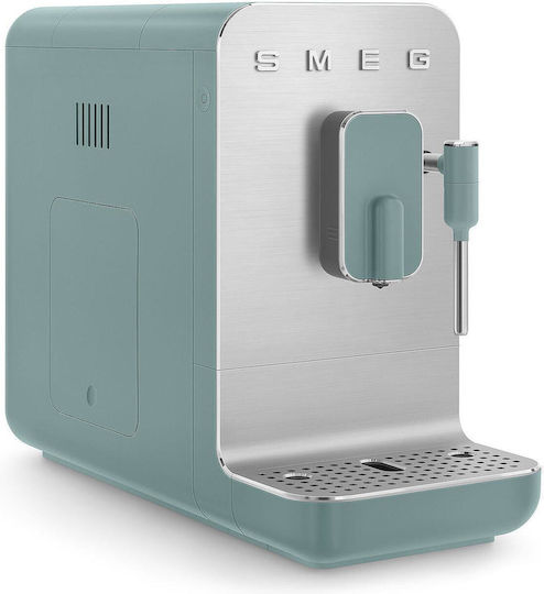Smeg Automatische Espressomaschine 1350W Druck 19bar mit Mahlwerk Blau BCC02EGMEU