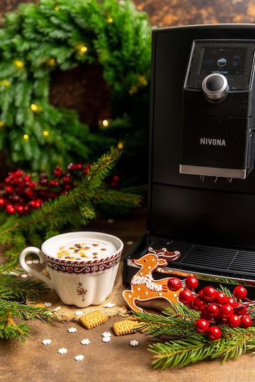 Nivona CafeRomatica 792 Αυτόματη Μηχανή Espresso 1455W Πίεσης 15bar με Μύλο Άλεσης Μαύρη