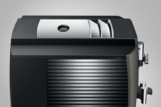Jura S8 Автоматична Еспресо Кафемашина 1450W Налягане 15bar с Мелачка Тъмен Инокс 1314400