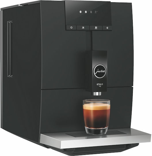 ENA 4 Metropolitan Automat de Espresso 1450W Presiune 15bar cu Wi-Fi Neagră