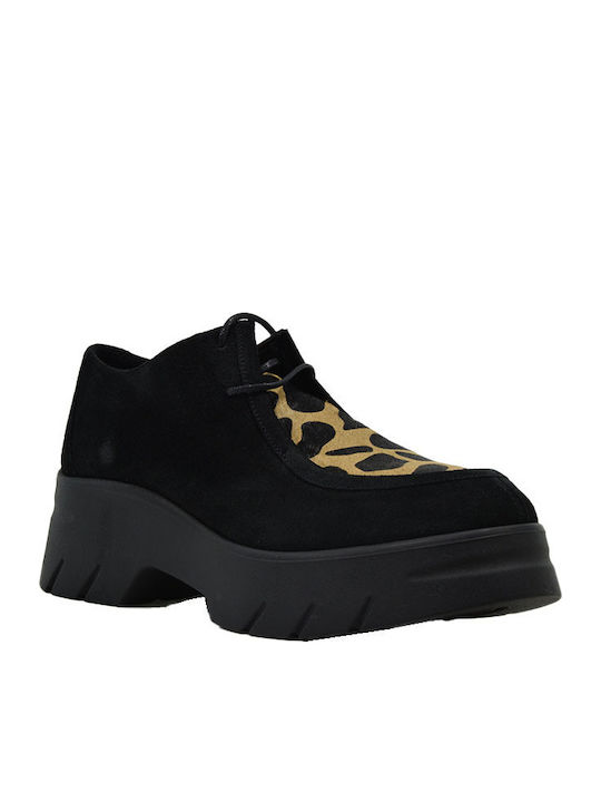 Komis & Komis Women's Moccasins Black/Leopard