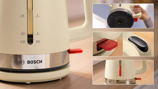 Bosch MyMoment Kettle 1.7lt 2400W Beige