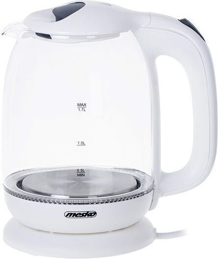 Mesko Електрическа Кана 1.7л 2200W Бяла