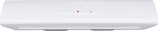 Davoline Olympia 2M 275 Freestanding Vent Hood 75cm White