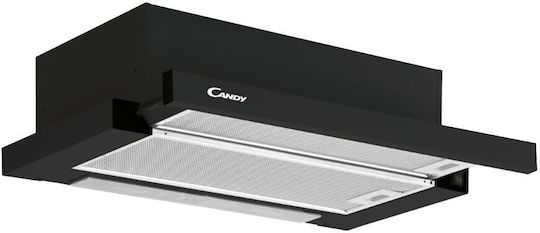 Candy Плъзгащ се аспиратор 60см Черен