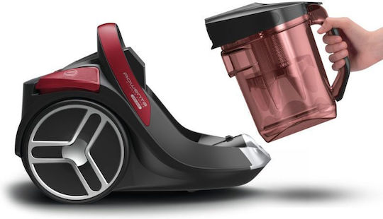 Rowenta Silence Force Cyclonic Ηλεκτρική Σκούπα 550W με Κάδο 2.5lt Μπορντό