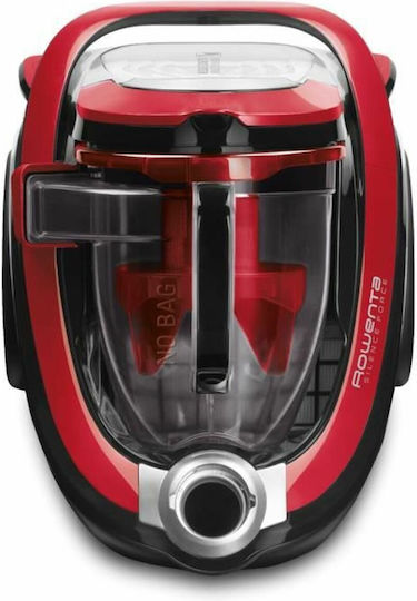 Rowenta RO7649 Vacuum Cleaner 550W Bagless 2.5lt Red