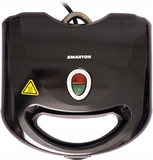 Smarton Τοστιέρα για 2 Τοστ 800W Μαύρη