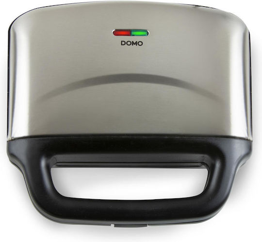 Domo Sandwich Maker for for 1 Sandwich Sandwiches 900W Gray