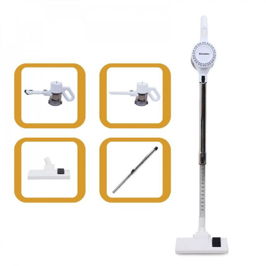 HomeVero Electrică Aspirator 2 în 1 Stick & De Mână 600W Albă HV-SVC600