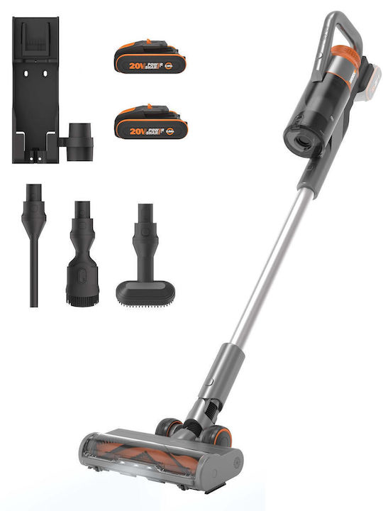 Worx Rechargeable Stick Gray WX038.9