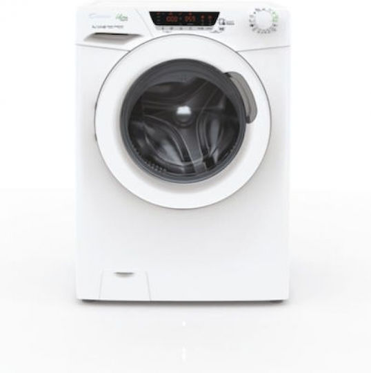 Candy Washing Machine 7kg with Steam Technology 1200 Rounds Smart Touch HE4 1274TWM6/1-S