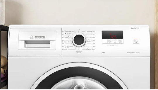 Bosch Πλυντήριο Ρούχων 8kg 1200 Στροφών Speed Perfect WGE03200BY