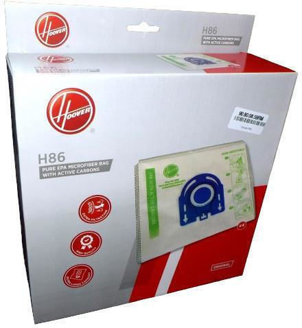 Hoover H86 Staubsaugerbeutel 4Stück Kompatibel mit Staubsauger Hoover