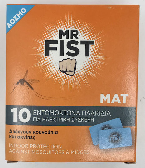 Mr. Fist Εντομοαπωθητικές Ταμπλέτες για Κουνούπια 10 tabs
