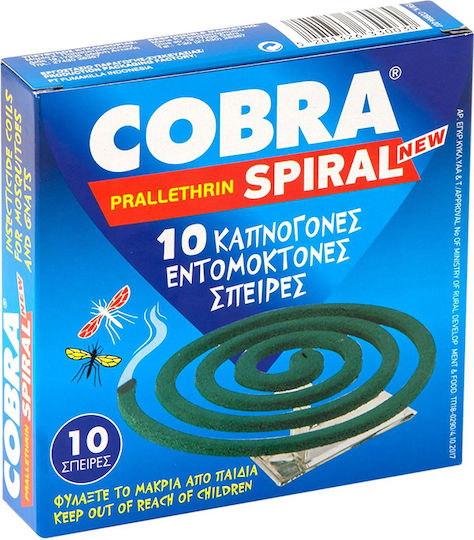 Cobra Cobra Φιδάκι για Κουνούπια 10 σπείρες