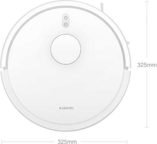 Xiaomi S20 Robot Vacuum Cleaner with Laser Mapping & 5000Pa Suction Power White