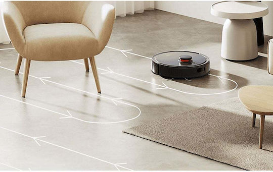 Xiaomi S20 Robot Vacuum Cleaner with Laser Mapping & 5000Pa Suction Power Black