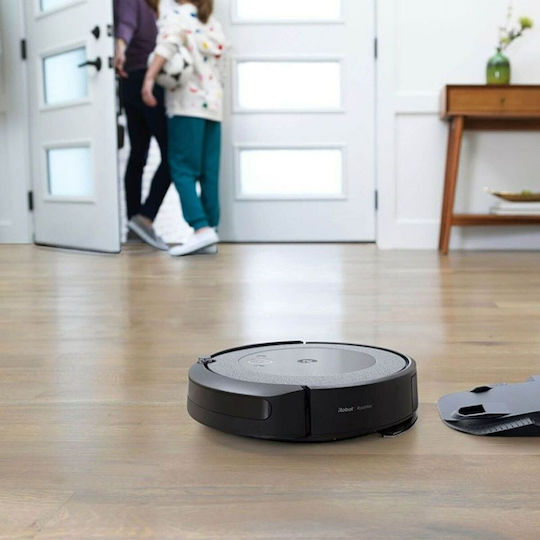iRobot Roomba Combo i5+ Roboter-Staubsauger mit Optischer Kartierung Grau