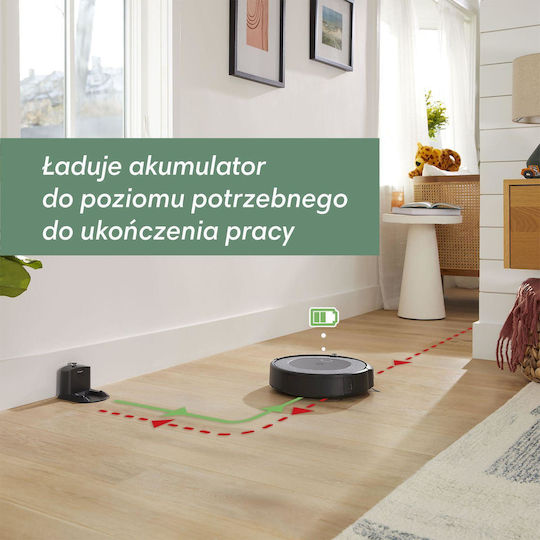 iRobot Roomba i5 Прахосмукачка Робот с Интелигентна Навигация Сива