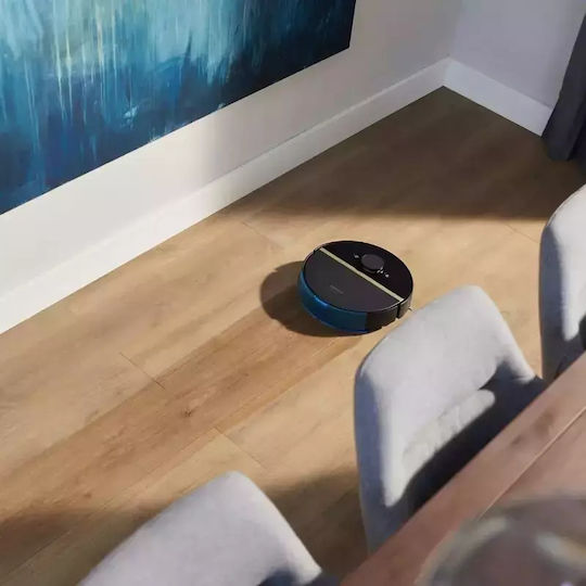 Philips HomeRun 7000 Series Aqua Roboter-Staubsauger mit Laser-Kartierung und Saugkraft 5000Pa Schwarze