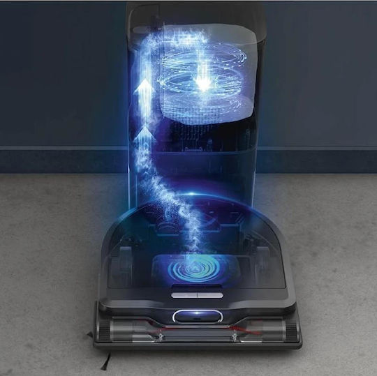 Rowenta X-Plorer Series 240+ AI Прахосмукачка Робот с Лазерно Картографиране и Всмукателна Мощност 8000Pa Черна