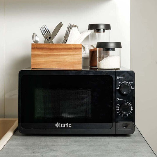 Estia Microwave Oven 20lt Black