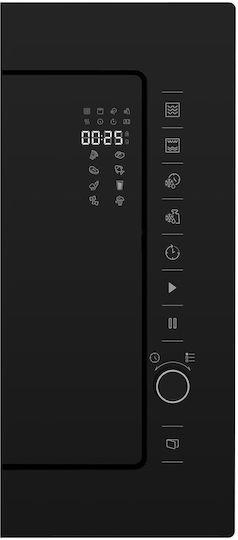Beko Built-in Microwave Oven with Grill 25lt Black