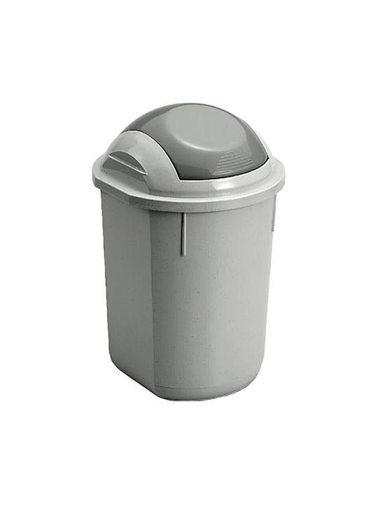 Viosarp Plastic Waste Bin Gray 50L M-423