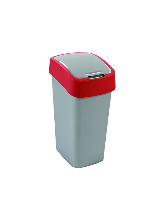 Curver Flip Bin Abfalleimer Abfall Kunststoff Rot 50Es 1Stück