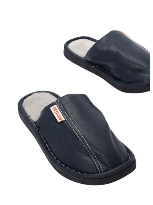 Titos Shop Χειμερινές Ανδρικές Παντόφλες με Γούνα Titos Shop Χειμερινές Ανδρικές Παντόφλες με Γούνα