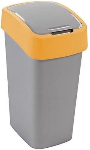 Curver Flip Bin Κάδος Απορριμμάτων Πλαστικός Πορτοκαλί 10lt