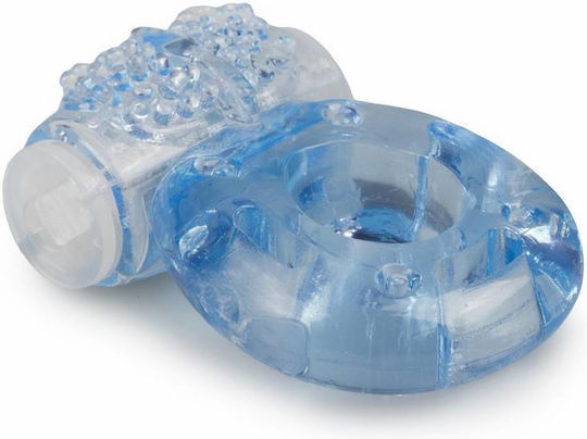 Easytoys Stimulator Δονούμενο Δαχτυλίδι Πέους Μπλε
