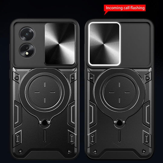 Techsuit Camguard Pro Back Cover Silicon Roșu (Oppo A60)