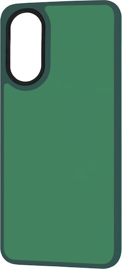 Techsuit Halofrost Umschlag Rückseite Silikon Grün (Oppo A78 4G - German: Oppo A78 4G)
