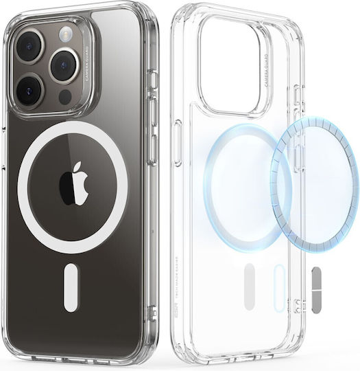 ESR Classic Hybrid Halolock Umschlag Rückseite Transparent (iPhone 16 Pro)