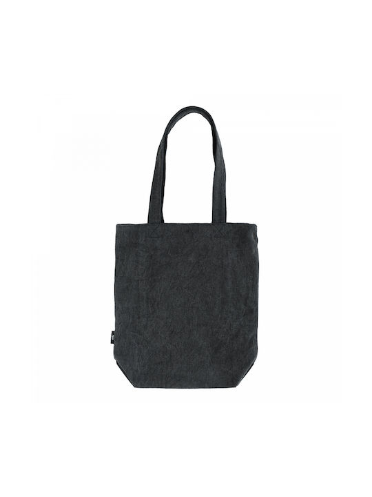 Grupo Erik Cotton Shopping Bag Black