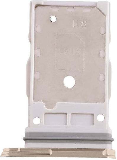 Clappio Sim Card Drawer Samsung Galaxy S24 Ultra Dual Nano Sim Coral