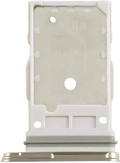 Clappio SIM-Kartenhalter Samsung Galaxy S24 Ultra Dual Nano SIM Beige